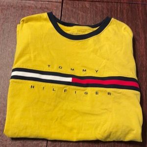 Yellow Tommy Hilfigure shirt!!